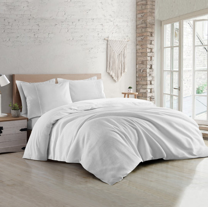 Papillon Mendoza dekbedovertrek 140x200|220 cm wit