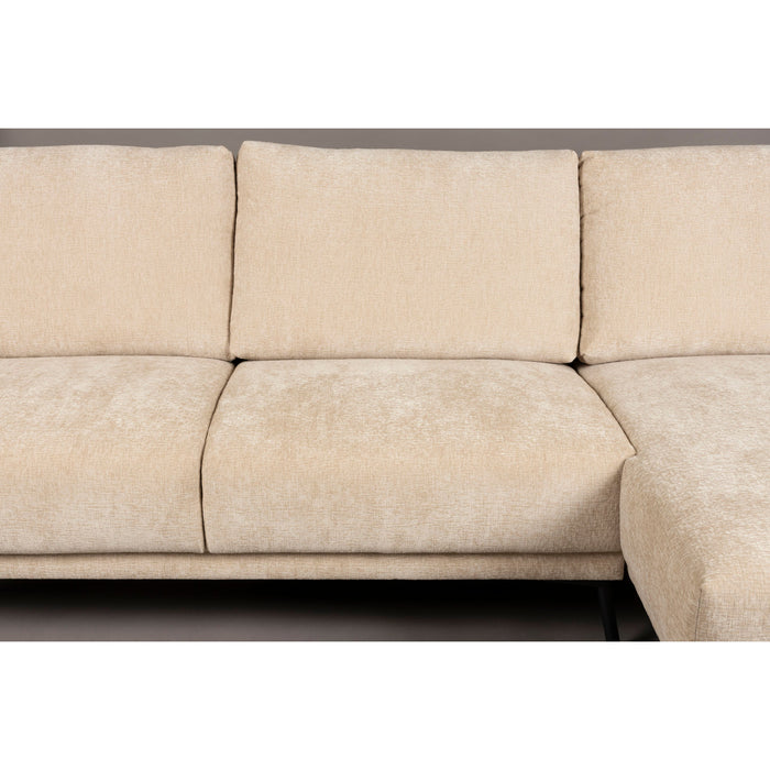 Dutchbone Harper 4,5 Zitsbank Rechts Naturel