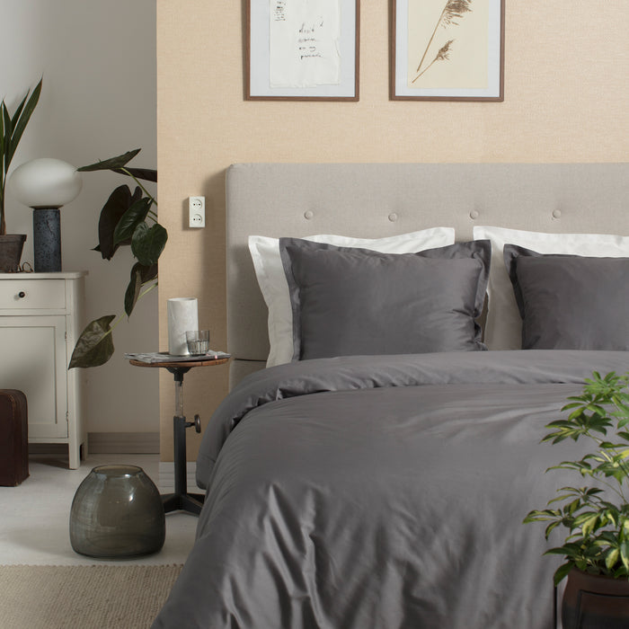Cinderella Sundays Dekbedovertrek Satijn 200 x 200/220 cm - Antraciet