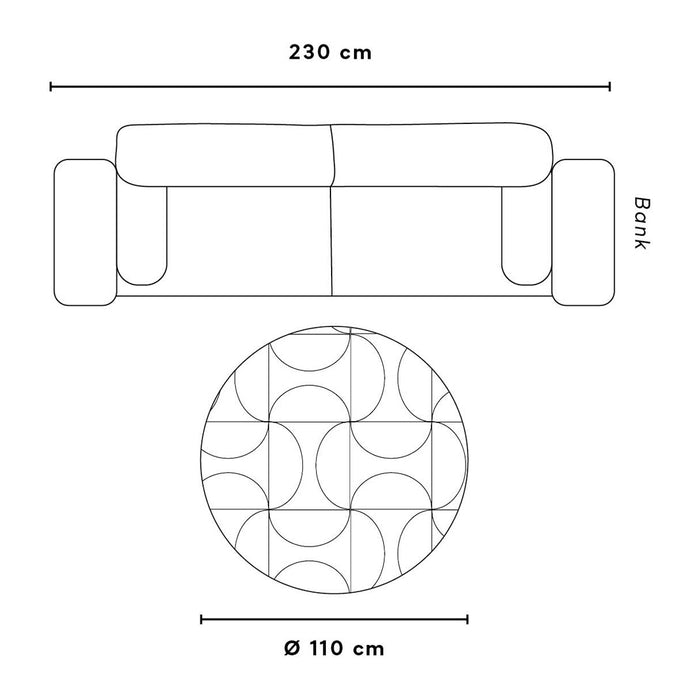 Kidsdepot Roundy Vloerkleed Roze