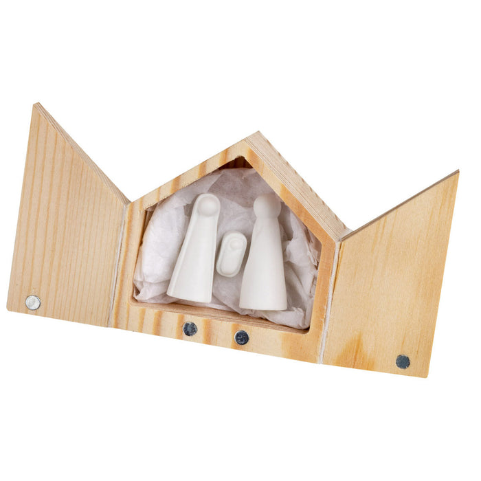 Räder mini kerststal