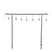 Mica Decorations Tafelklem incl. 10 lampen