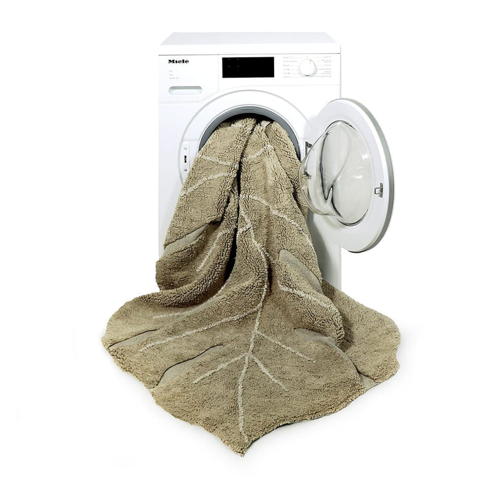 Lorena Canals Vloerkleed Monstera Olive 120 x 180 cm