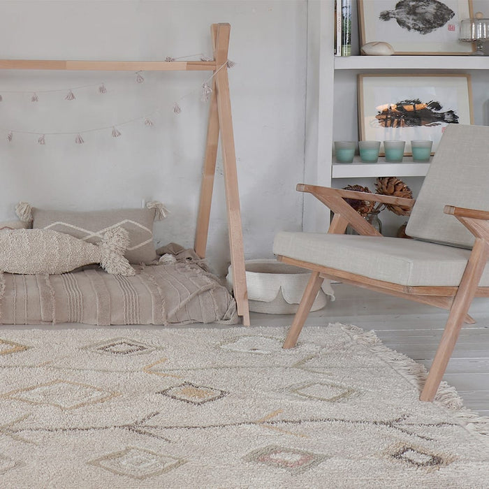 Lorena Canals Kaarol Vloerkleed 140 x 200 cm - Earth