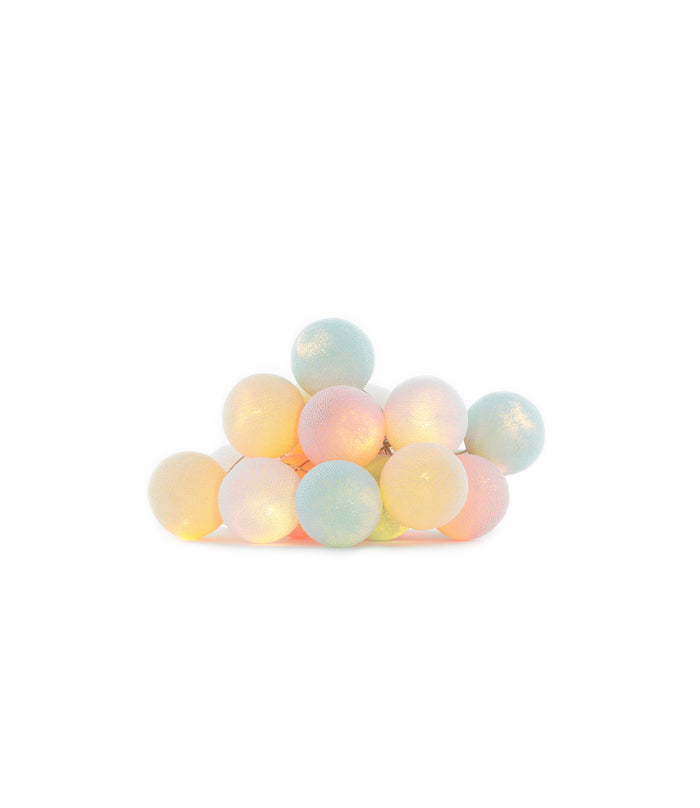 Cotton Ball Lights Regular lichtslinger pastel - Pastel 50