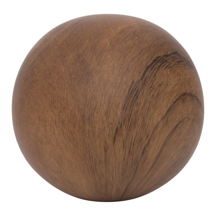 Urban Nature Culture Ball Ornament - Wood