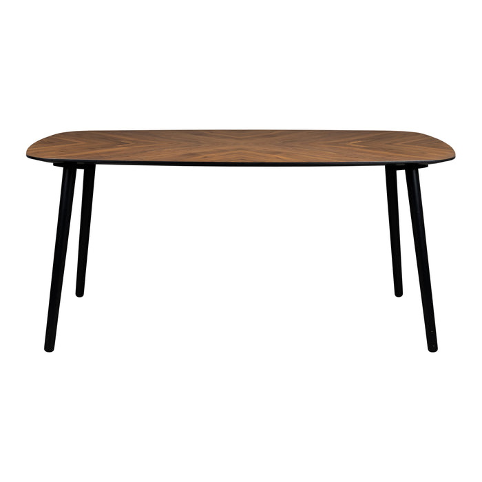 Dutchbone Clover Eettafel - 165 x 90 cm - Bruin