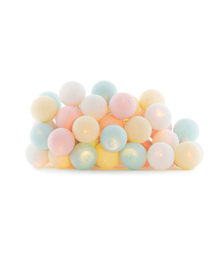 Cotton Ball Lights Regular lichtslinger pastel - Pastel 20