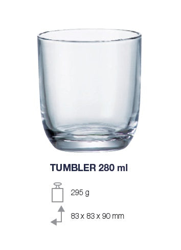 Crystalite Orbit Whiskyglazen 280ml