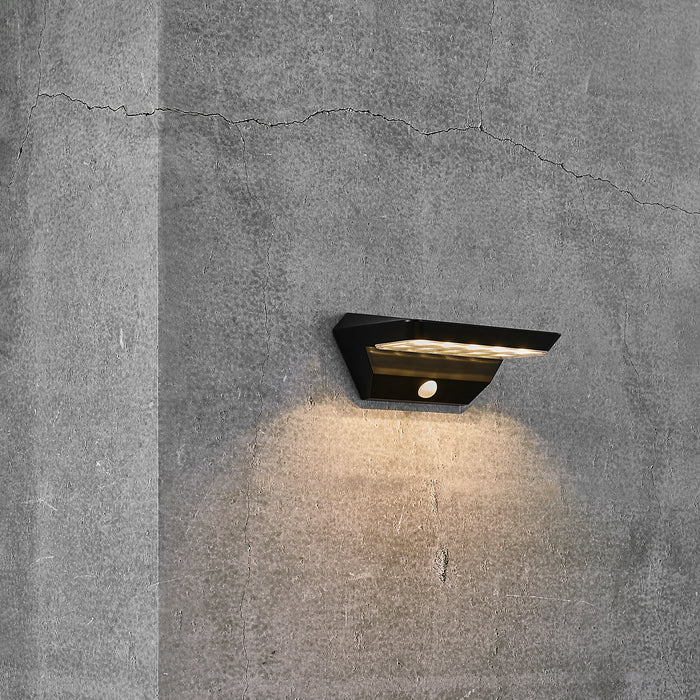 Nordlux Agena Solar Wandlamp met Sensor