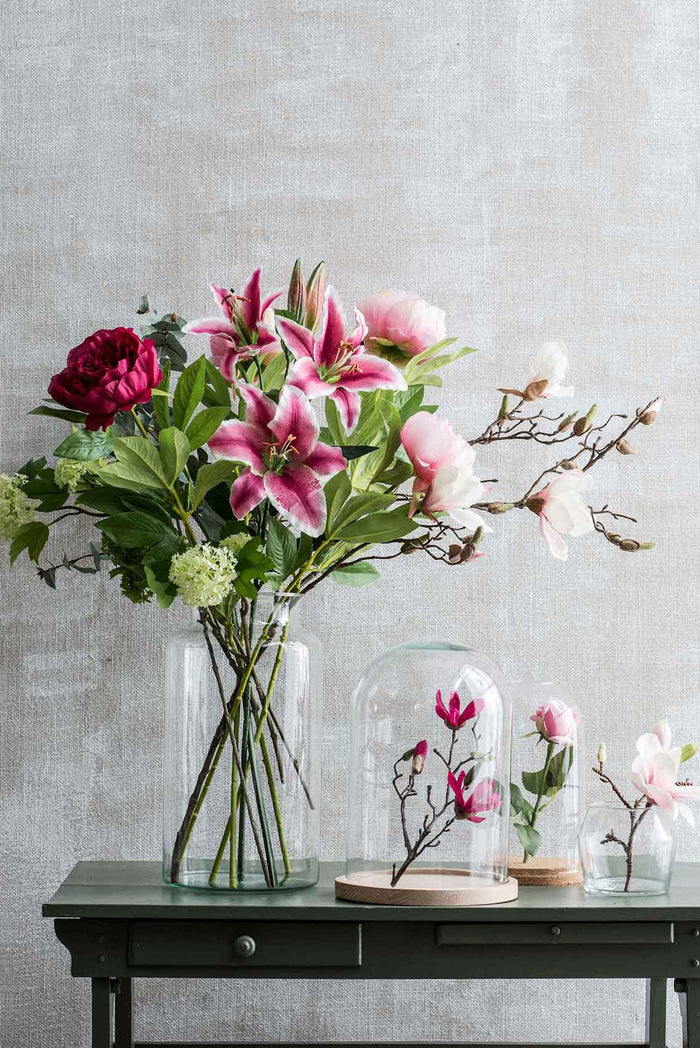 Mica Decorations lelie stargazer maat in cm: 75 roze