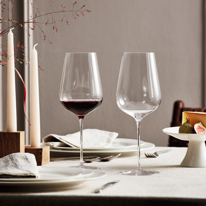 Leonardo Brunelli Rode Wijnglazen 6 st. - 0,74 L