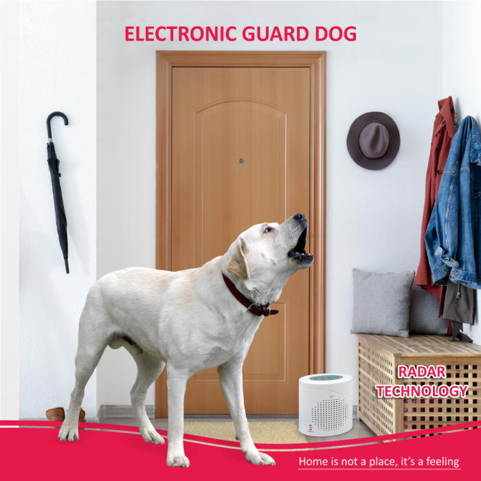 ELRO ARD51 Elektronische Waakhond met realistisch 3D hondengeluid