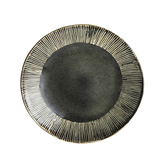 Organic by Dutch Rose Amsterdam ontbijtbord 21,5 cm - groen