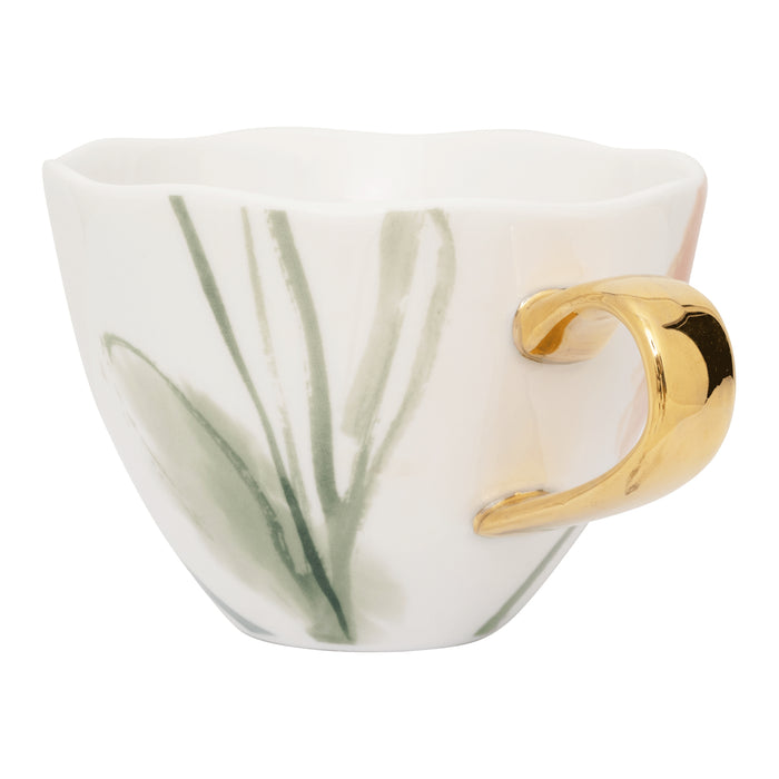 Urban Nature Culture Good Morning Cappuccino / Theekop - Spring Flowers - 4 st.