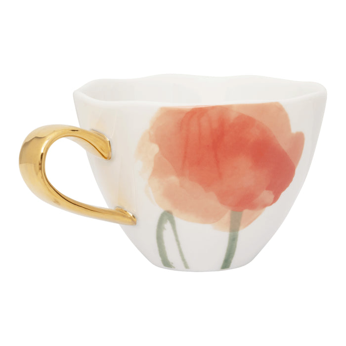 Urban Nature Culture Good Morning Cappuccino / Theekop - Spring Flowers - 4 st.