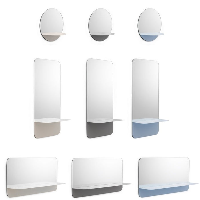 Normann Copenhagen Horizon Spiegel Verticaal - H 80 x B 40 cm