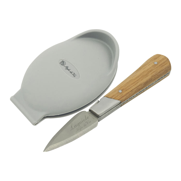 Laguiole Style de Vie Oesterset - Grijs