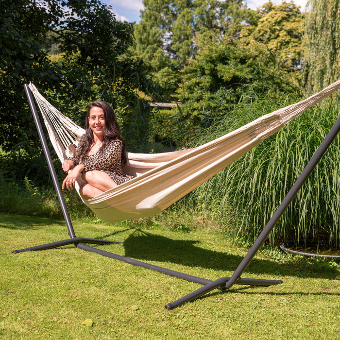 Tropilex® Hangmat Eénpersoons Classic White Wit | Ecru