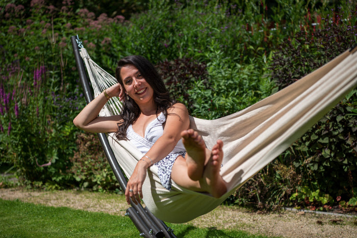 Tropilex® Hangmat Eénpersoons Classic White Wit | Ecru