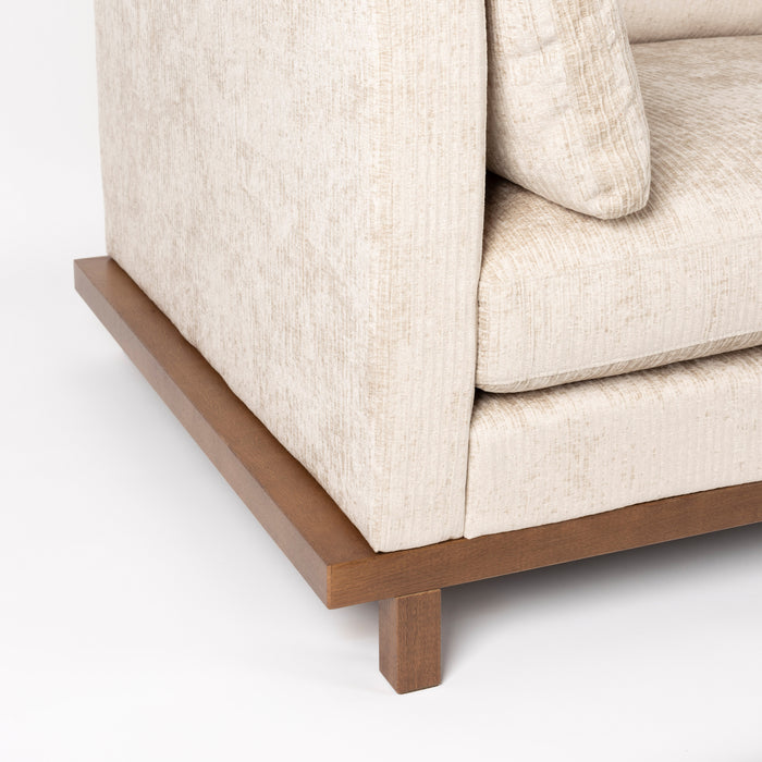 Zuiver Blossom 4,5-zitsbank - Sand