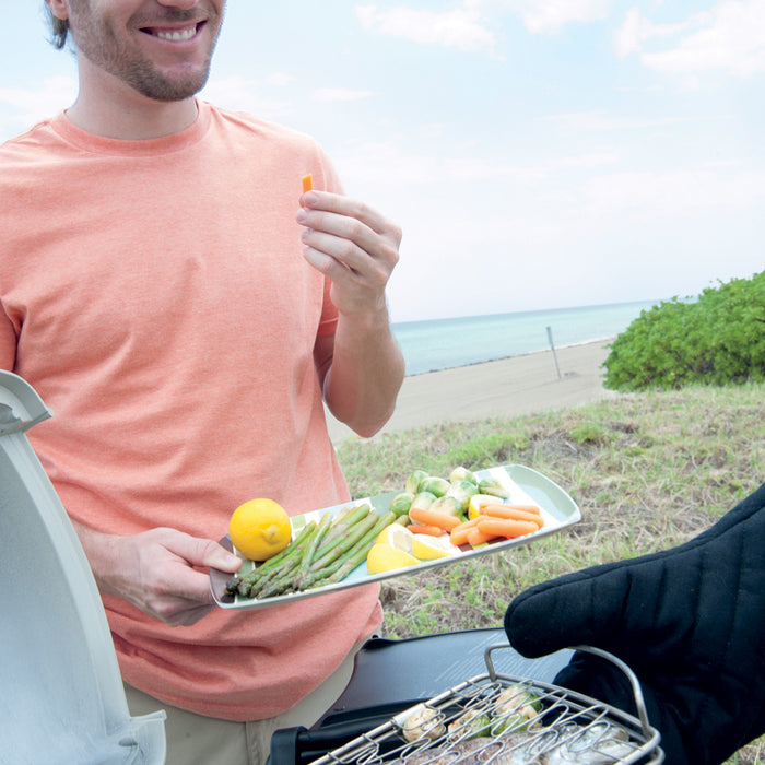 Weber Vis- en groentenbasket RVS klein