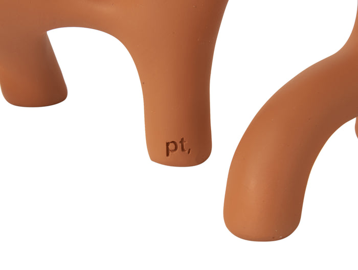 present time Kandelaar Swirls Large - Burned Orange