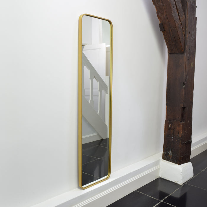 Fragix Boston Passpiegel - Goud - Metaal - 150x40