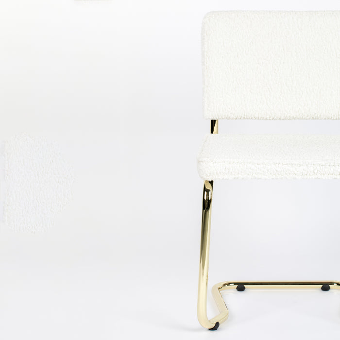 Zuiver Teddy Kink Stoel - Wit