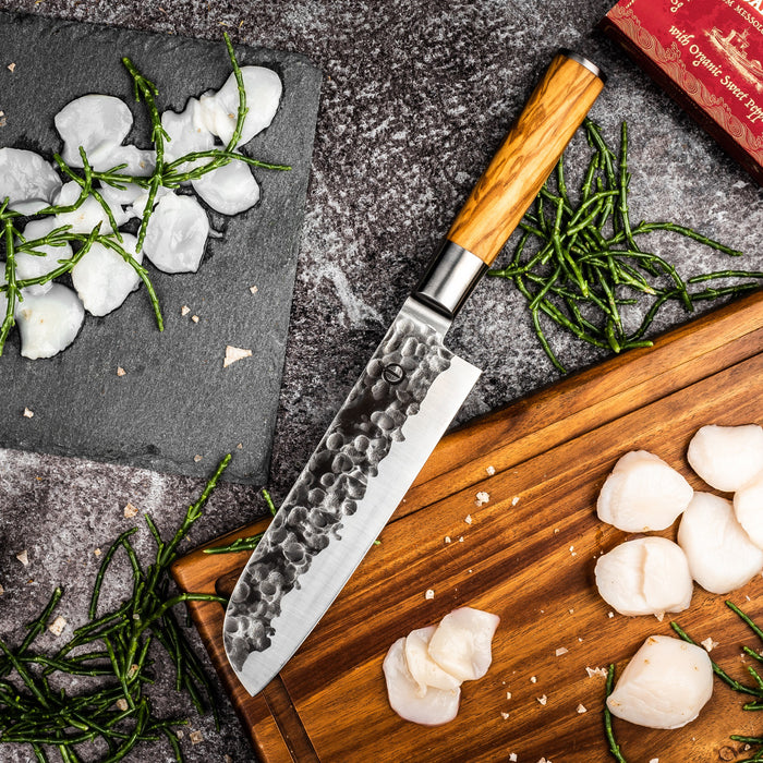 Forged Olive Santokumes 18 cm