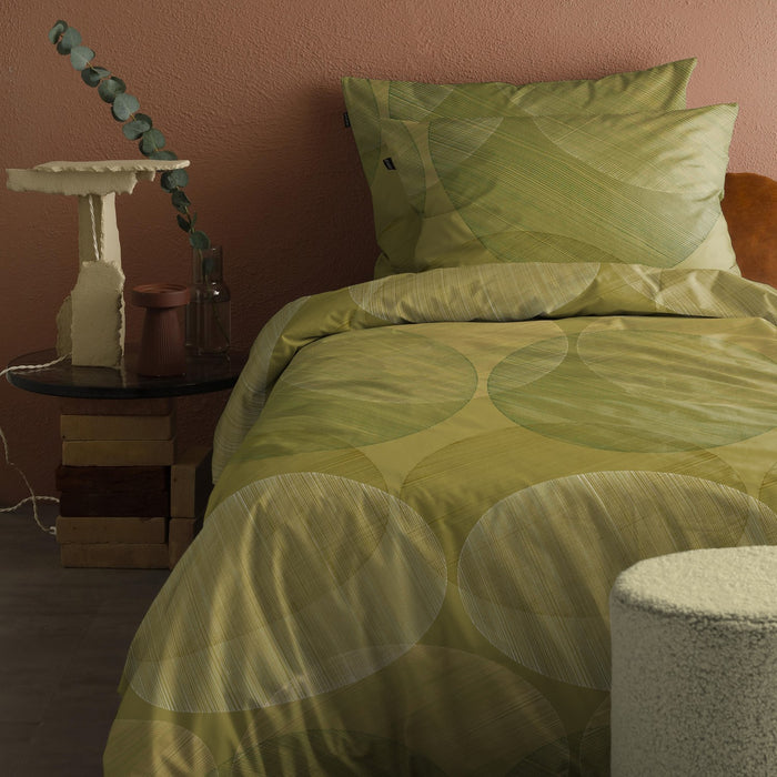 Damai Dekbedovertrek Katoen Foam - ochre