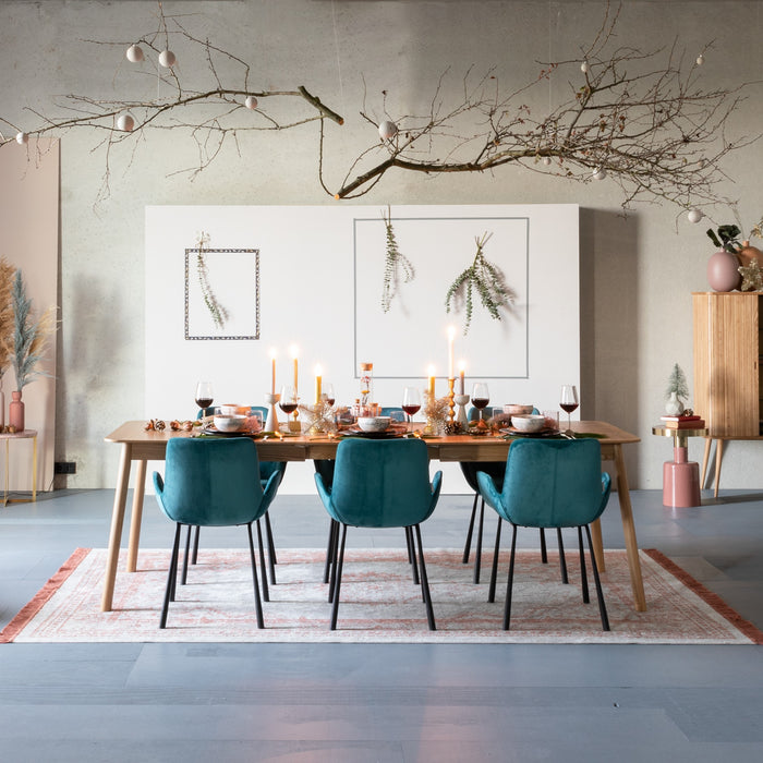 Zuiver Glimps Eettafel Uitschuifbaar - 180/240 x 90 cm - Naturel