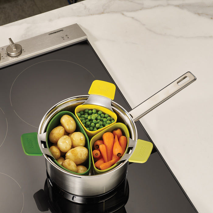 Joseph Joseph Nest Steam Stoommandje 3 st.