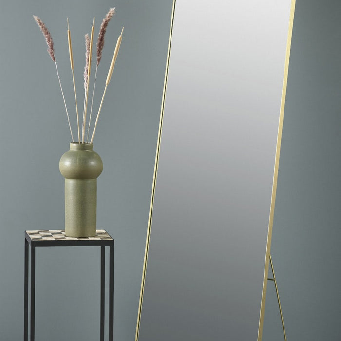 Villa Collection Verdal Passpiegel met Standaard 140 x 45 cm - Goud