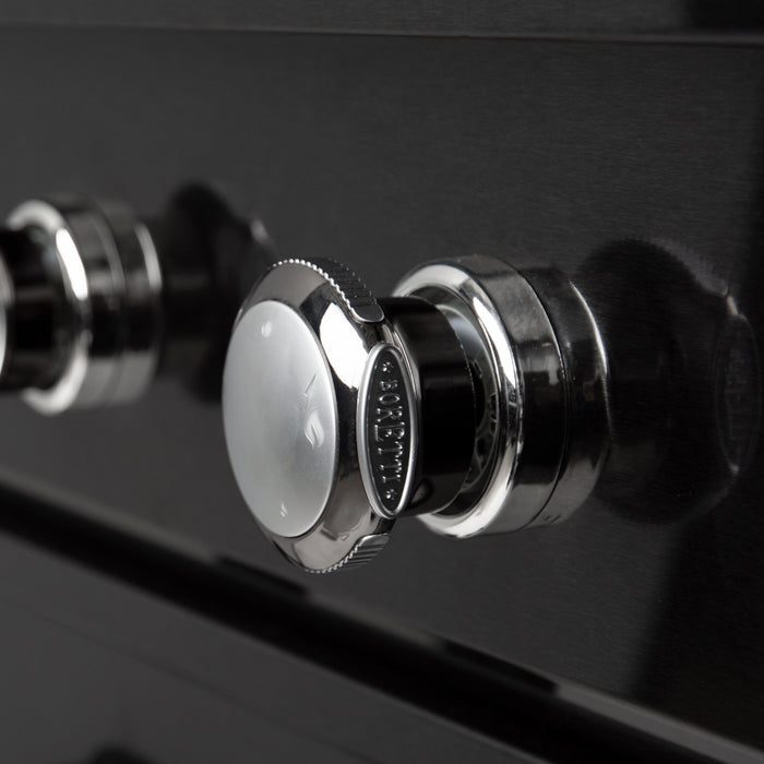 Boretti Imperatore Nero Gasbarbecue - 5 Branders