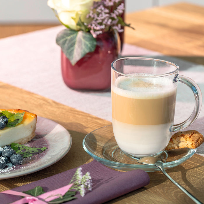 Leonardo Napoli Latte Macchiato Glazen 6 st. - 0,38 L