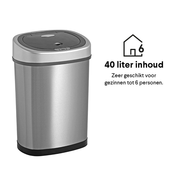 Homra Fonix Sensor Afvalemmer 40 Liter