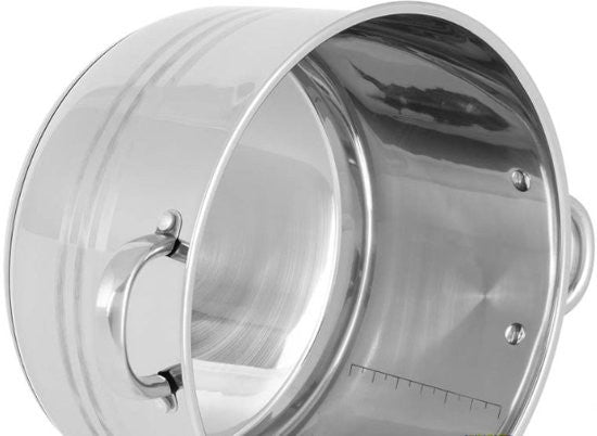 Edenberg Classic Line - Kookpan met Deksel - RVS - Ø 36 cm - 20.3L