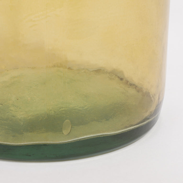 Mica Decorations Rioja Glazen Fles - H100 x Ø21 cm - Oker