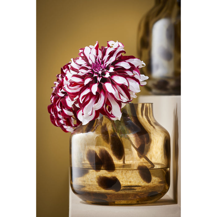 Mica Decorations Pantera Vaas Bruin Ø19 cm