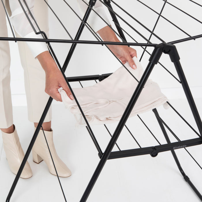 Brabantia HangOn Droogrek 20 Meter - Matt Black