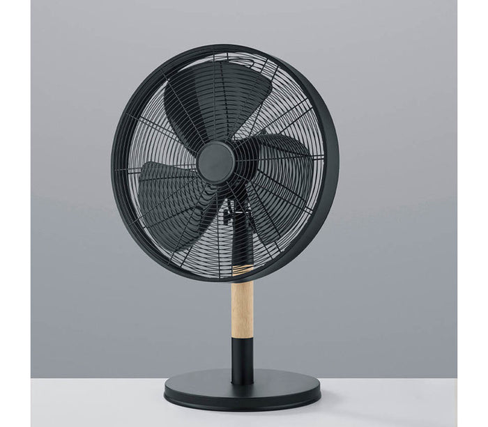 Reality Leuchten Staande Ventilator Viking Black 35cm