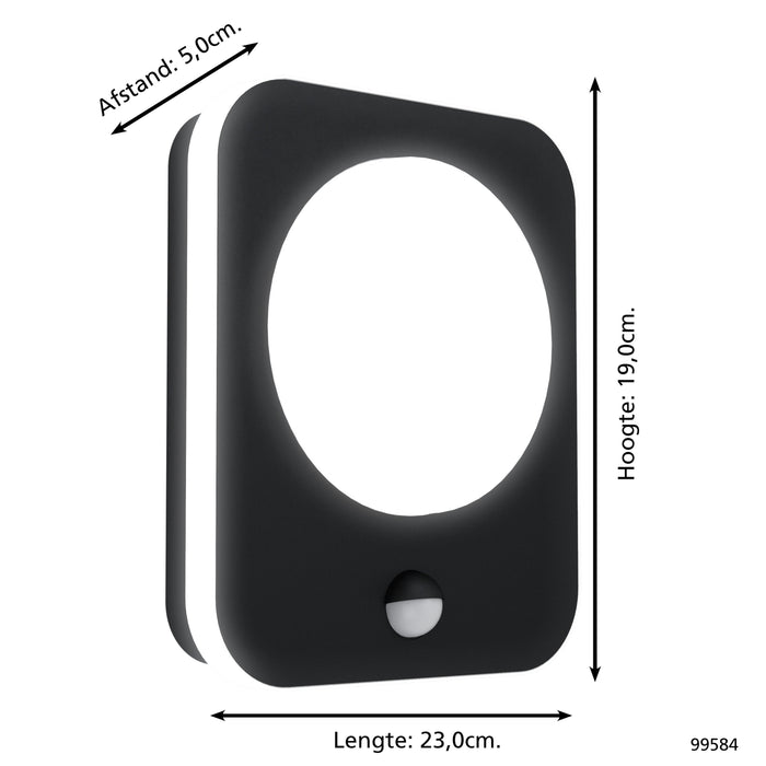 Eglo Madriz Wandlamp met Sensor