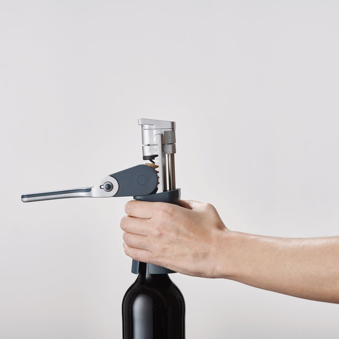 Joseph Joseph BarWise Compact Lever Kurkentrekker - Blauw