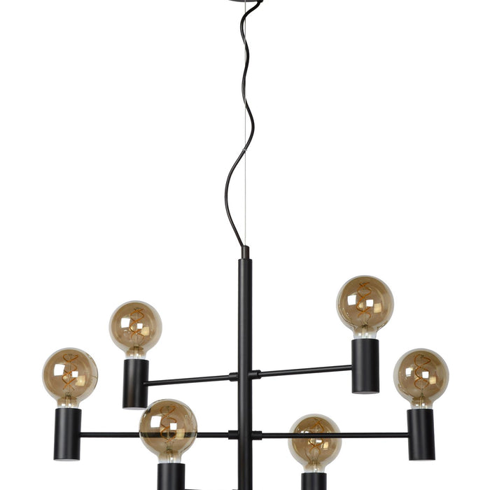 Lucide LEANNE Hanglamp - Zwart