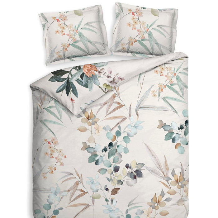 Heckett Lane Dekbedovertrek Katoen Satijn Antoni - urban blue