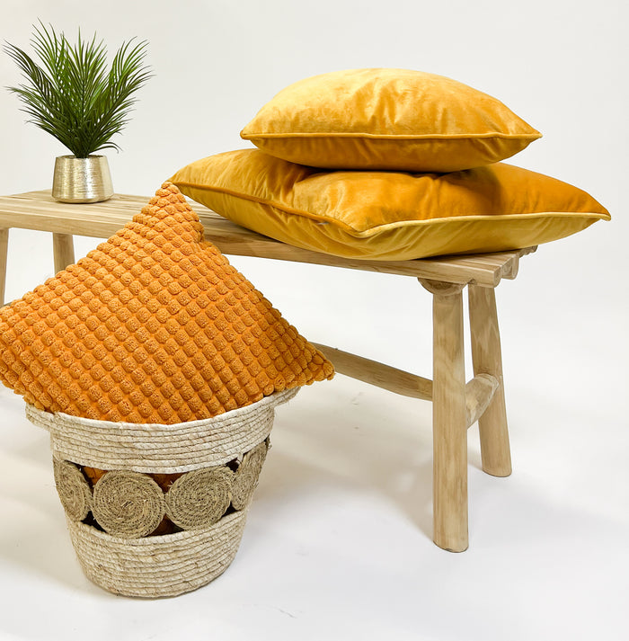 Dutch Decor sierkussen Finn - 60x60 cm Golden Glow