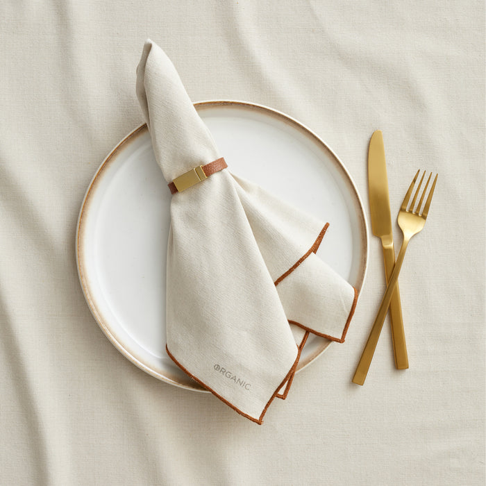 Södahl Organic Servet 50 x 50 cm - 2 st. - Crème