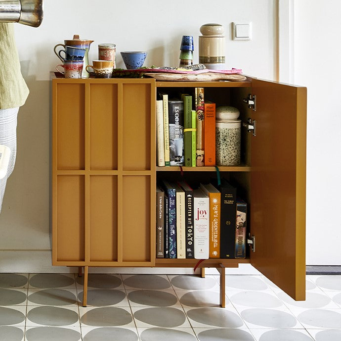 HKliving Cupboard Opbergkast - Ginger Orange