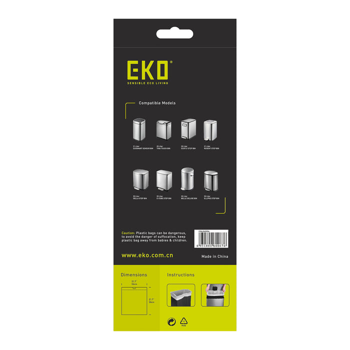 EKO Type D Afvalzak 18-21 Liter - 6 x 20 Zakken